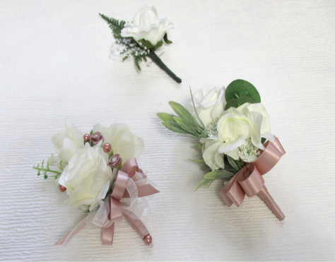 Silk corsages deals